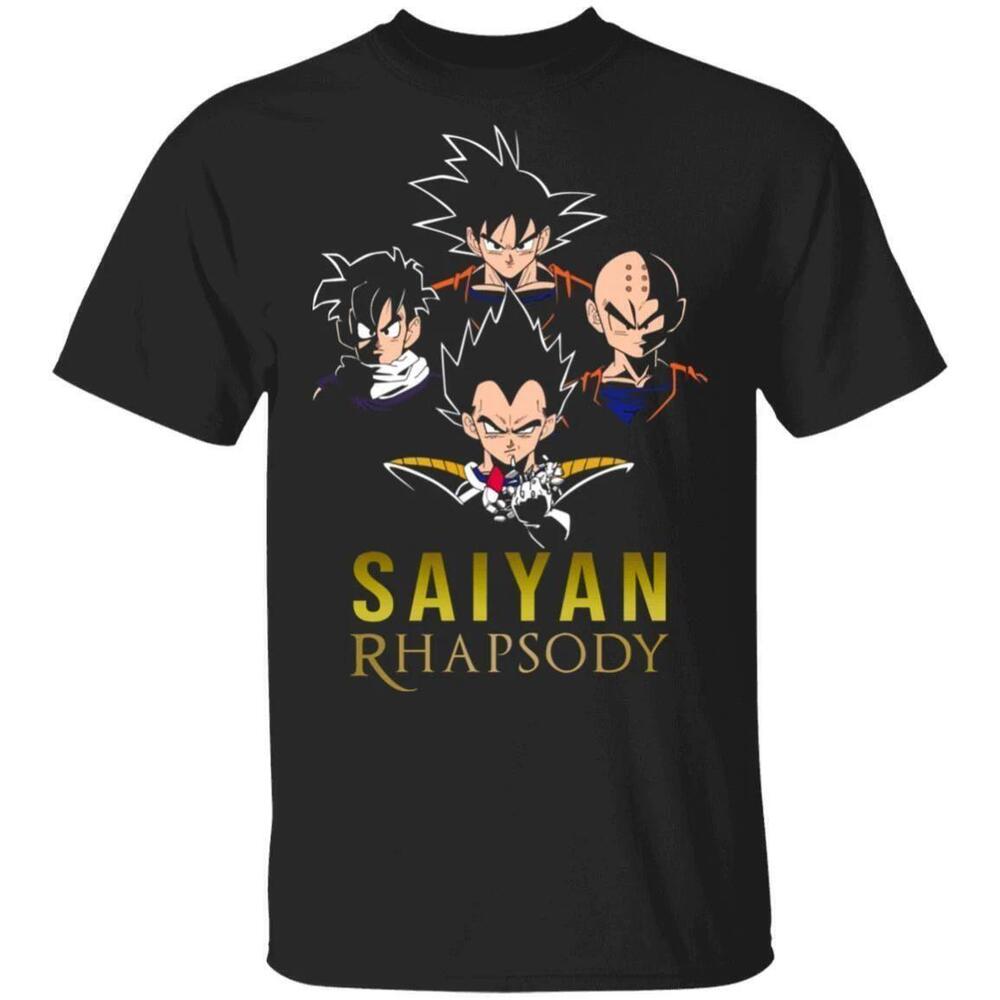 Saiyan Rhapsody Shirt Parody Anime Dragon Ball Tee All Day Tee